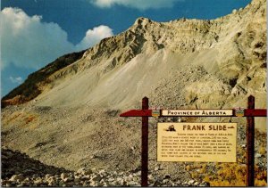 Canada Alberta Frank Rock Slide 29 April 1903