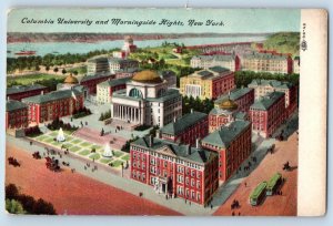 New York Postcard Columbia University Morningside Heights Exterior Building 1910
