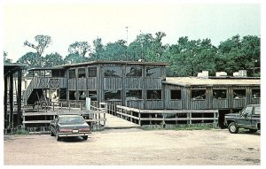 Tiki Restaurant Lounge and Marina Postcard Biloxi, Mississippi