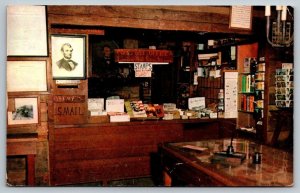 First Berry-Lincoln Store - New Salem, Illinois - 1957 - Postcard