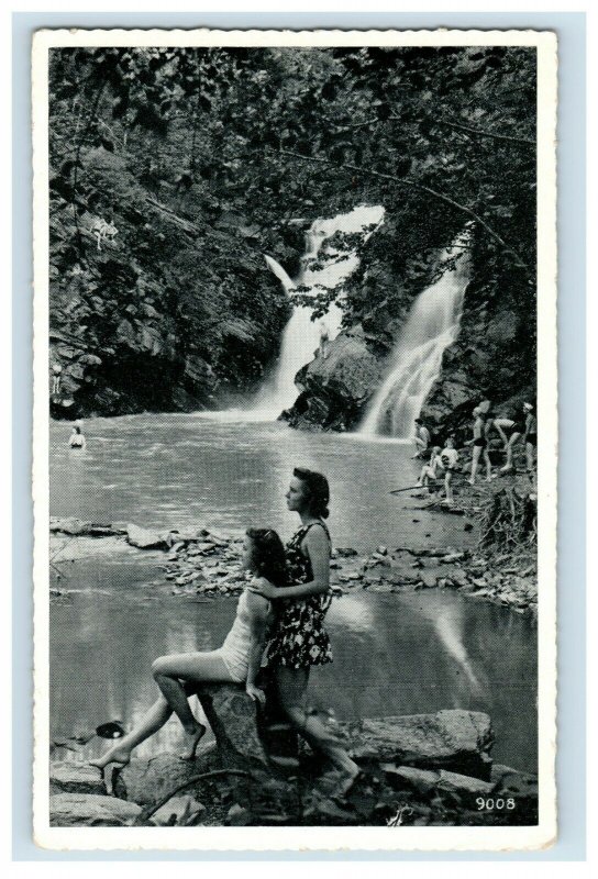 Powder Horn Falls, Luzerne County, Penn. Vintage Postcard P87
