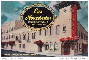 Las Novedades Spanish Restaurant Tampa Florida 1963