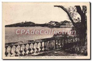 Postcard Old Saint Jean Cap Ferrat View of St. John and the Pointe de Saint H...