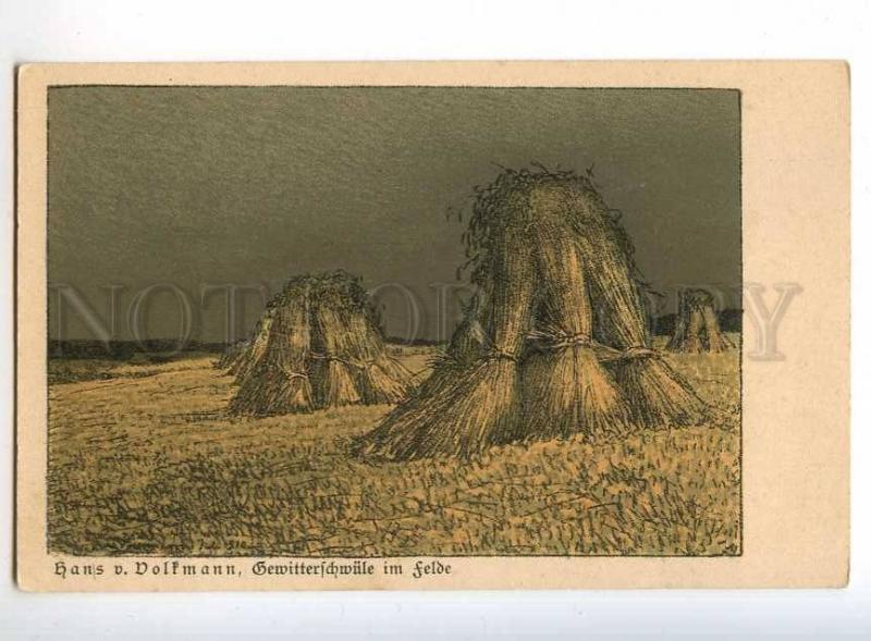 240312 Thunderstorms by Hans VOLKMANN Vintage postcard