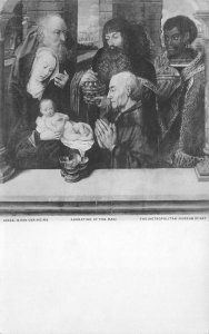 ADORATION OF THE MAGI METROPLITAN MUSEUM ART PHOTO  BLACK AMERICANA POSTCARD