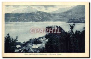 Old Postcard Lake Annecy Duingt D and Chateau