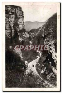 Postcard The Old Defile Grand Crossey between Voiron and the Chartreuse Mount...