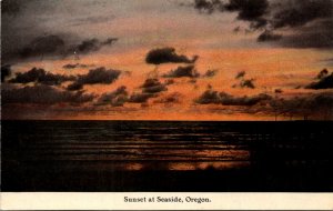 Oregon Seaside Beautiful Sunset