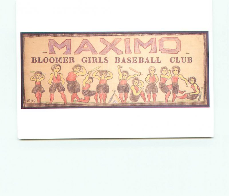 Buy Postcard Maximo Bloomer Girls Baseball