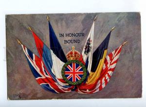 190621 WWI RUSSIA ENGLAND JAPAN flags Honour bound