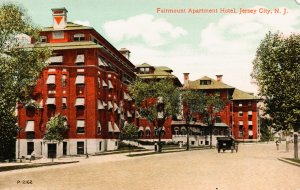 Jersey City, New Jersey - The Fairmount Apartment Hotel - c1908