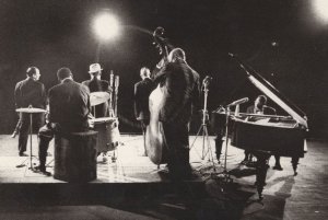 Kid Ory Band New Orleans Jazz Rare Dutch Photo Award Postcard