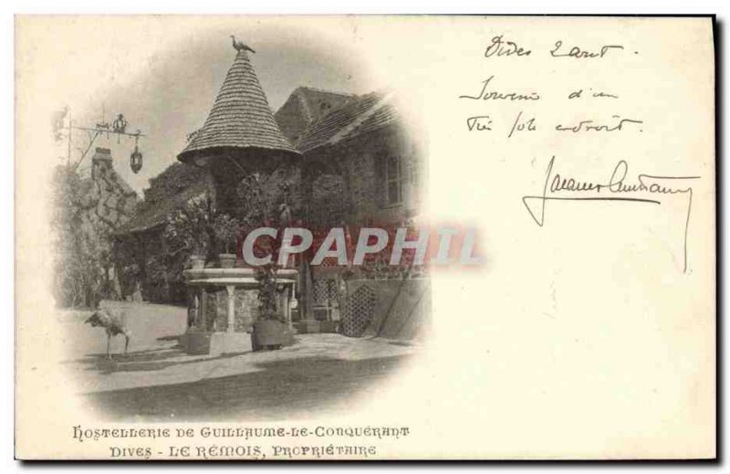 Old Postcard Dives The Remois Hostellrie From William the Conqueror The owner...