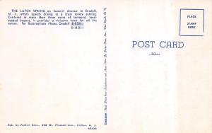 ORADELL, NJ  New Jersey  THE LATCH STRING RESTAURANT Bergen Co  c1950's Postcard