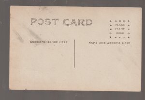 Rock Island ILLINOIS RPPC c1910 ARSENAL Row of Shops U.S. ARMY Fort IL B2