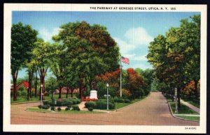 New York UTICA The Parkway at Genesee Street LINEN