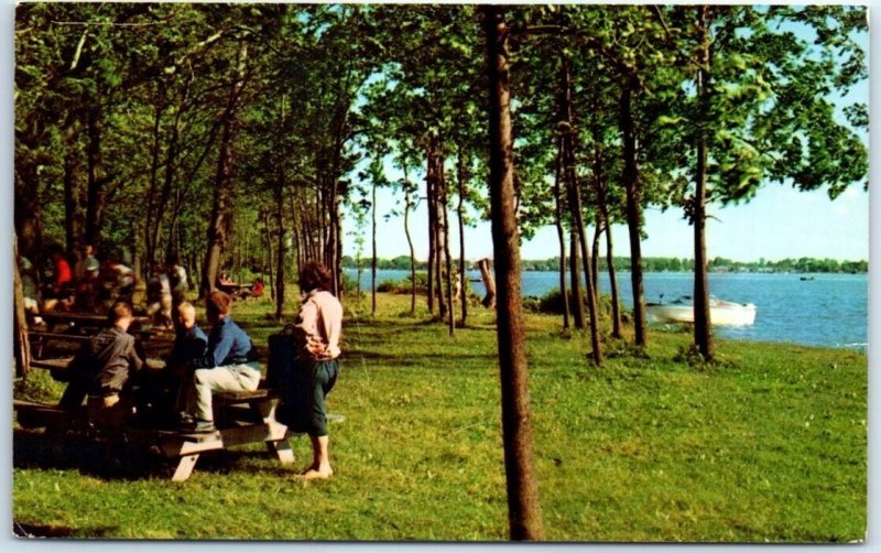 Postcard One Of The Many Picnic Areas In East Harbor State Park