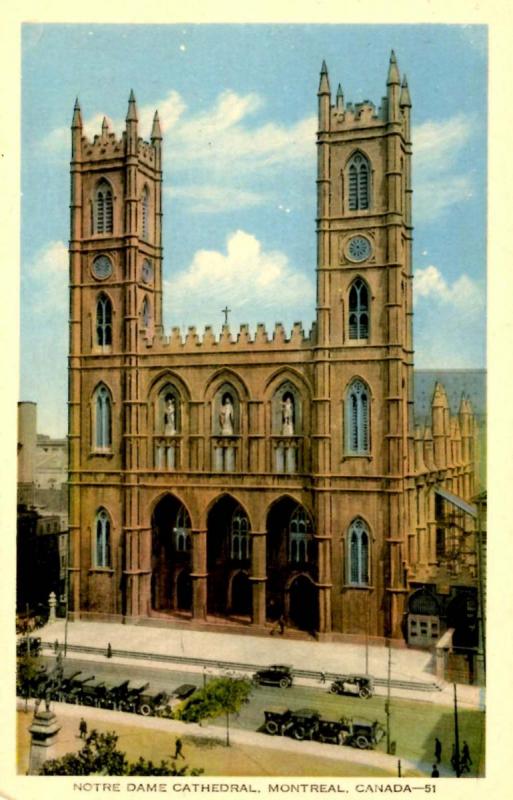 Canada - Quebec, Montreal. Notre Dame Cathedral