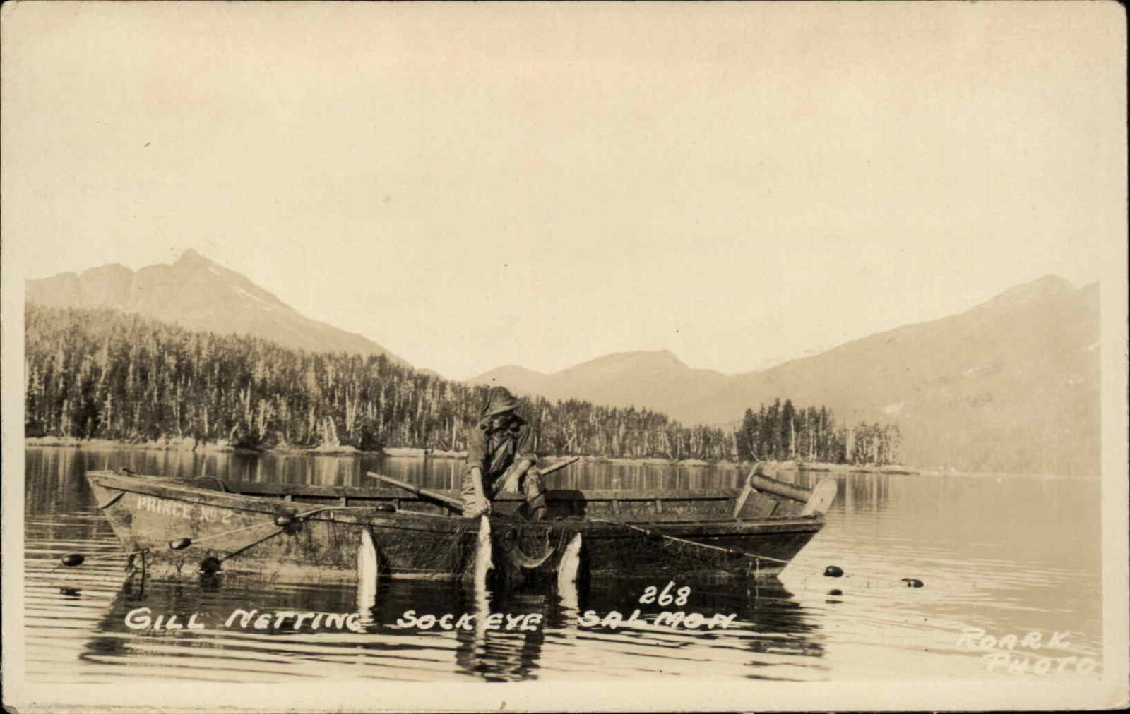 Fishing Gill Netting Sockeye Salmon Pacific Northwest ROARK RPPC