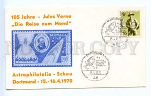 418681 GERMANY BERLIN 1970 year SPACE Jules Verne COVER