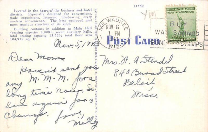 The Auditorim  Milwaukee WI 