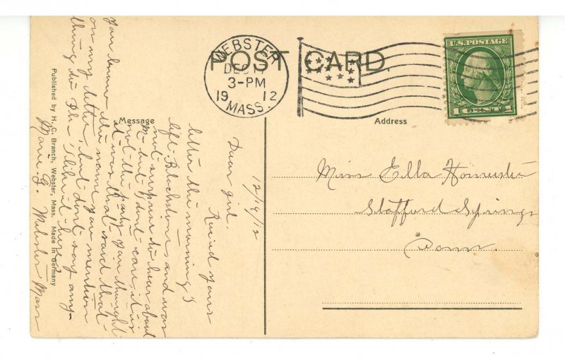 MA -  Webster. Episcopal Church & Rectory