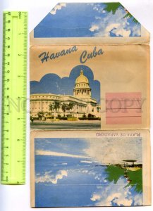 430422 CUBA HAVANA Varadero Vintage booklet 7 views in cover