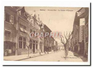 Belley Postcard Old High Street The case of & # 39Epargne