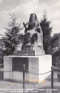 Iowa West Branch Goddess Of Life Statue Herbert Hoover Birthplace Real Photo