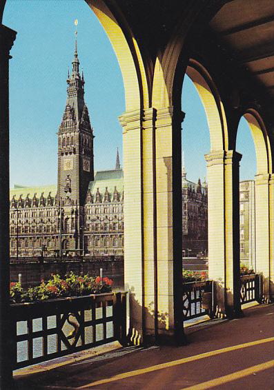 Germany Hamburg Rathaus City Hall