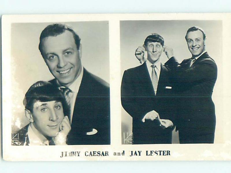 old rppc JIMMY CAESAR - COMEDIAN ENTERTAINED IN LAS VEGAS NEVADA NV HM0695