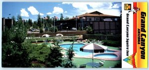 GRAND CANYON SQUIRE INN, Arizona AZ ~ Roadside MOTEL & POOL  4x9 Postcard