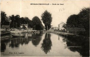 CPA SEVRAN FREINVILLE Bords du Canal (569157)