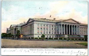 Postcard - Treasury Building - Washington, District of Columbia