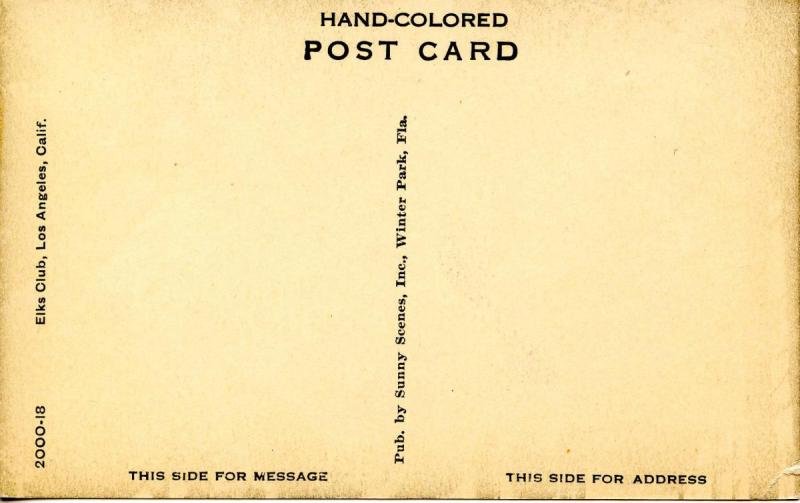 CA - Los Angeles, Elks Club