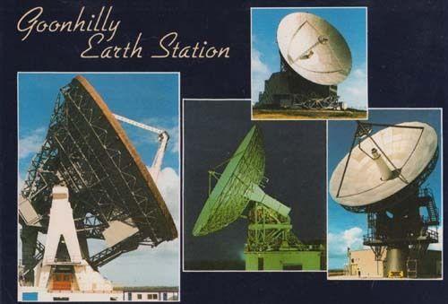 Goonhilly Earth Station Cornwall Space Satellite Postcard