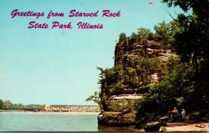 Illinois Greetings From Starved Rock State Park