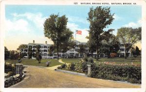 Natural Bridge Hotel Virginia 1931 postcard