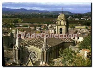 Postcard Modern Sommieres Church St Pons De La Cite