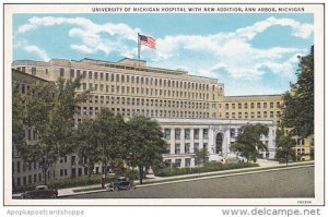 Michigan Ann Arbor Universiy Of Michigan Hospital With New Addition