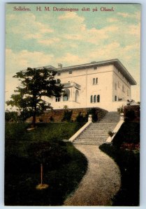Sweden Postcard Solliden H. M. The Queen's Palace on Öland c1910 Antique Posted