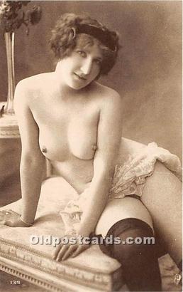 Reproduction Nude Postcard Unused 