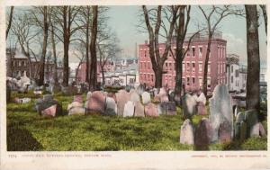LP26  Boston, Massachusetts, MA, Postcard, Coops Hill 