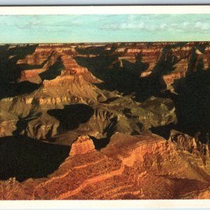 c1940s Grand Canyon AZ Aerial Birds Eye United Air Lines Mainliner Airplane A226