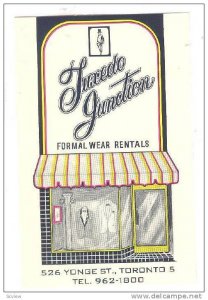 Tuxedo Junction- Formal Wear Rentals, Toronto, Ontario, Canada, 1940-1960s