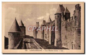 Postcard Old Carcassonne The High Strings