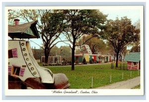 1950's Amusement Park Canton Ohio Postcard P30E