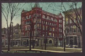 Odd Fellow's Building,Sedalia,MO Postcard 