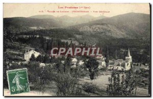 Old Postcard Vallee De Luchon Frontignan Vue Generale