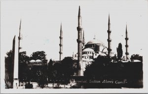 Turkey Constantinople Istanbul Sultan Ahmet Camii RPPC C140